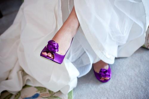 Cipele u boji za vjenčanje