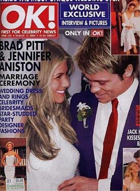 Vjenčanje Brad Pitta i Jennifer Aniston
