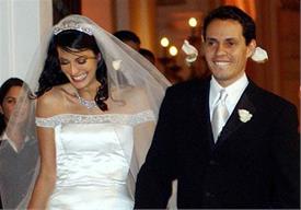 Vjenčanje Marc Anthonya i Dayanare Torres