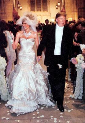 Milijunsko vjenčanje: Donald Trump i Melania Knauss